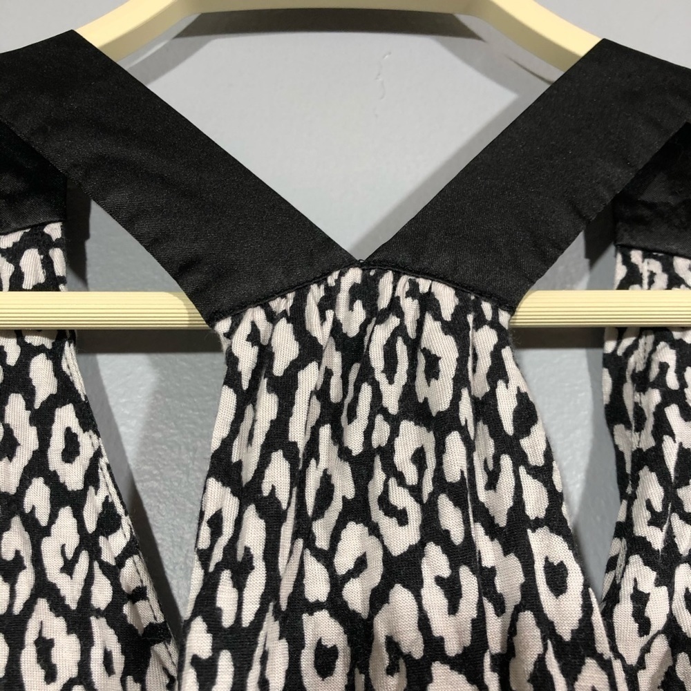 Dkny tank top sleeveless racerback black white SzS - Picture 7 of 12